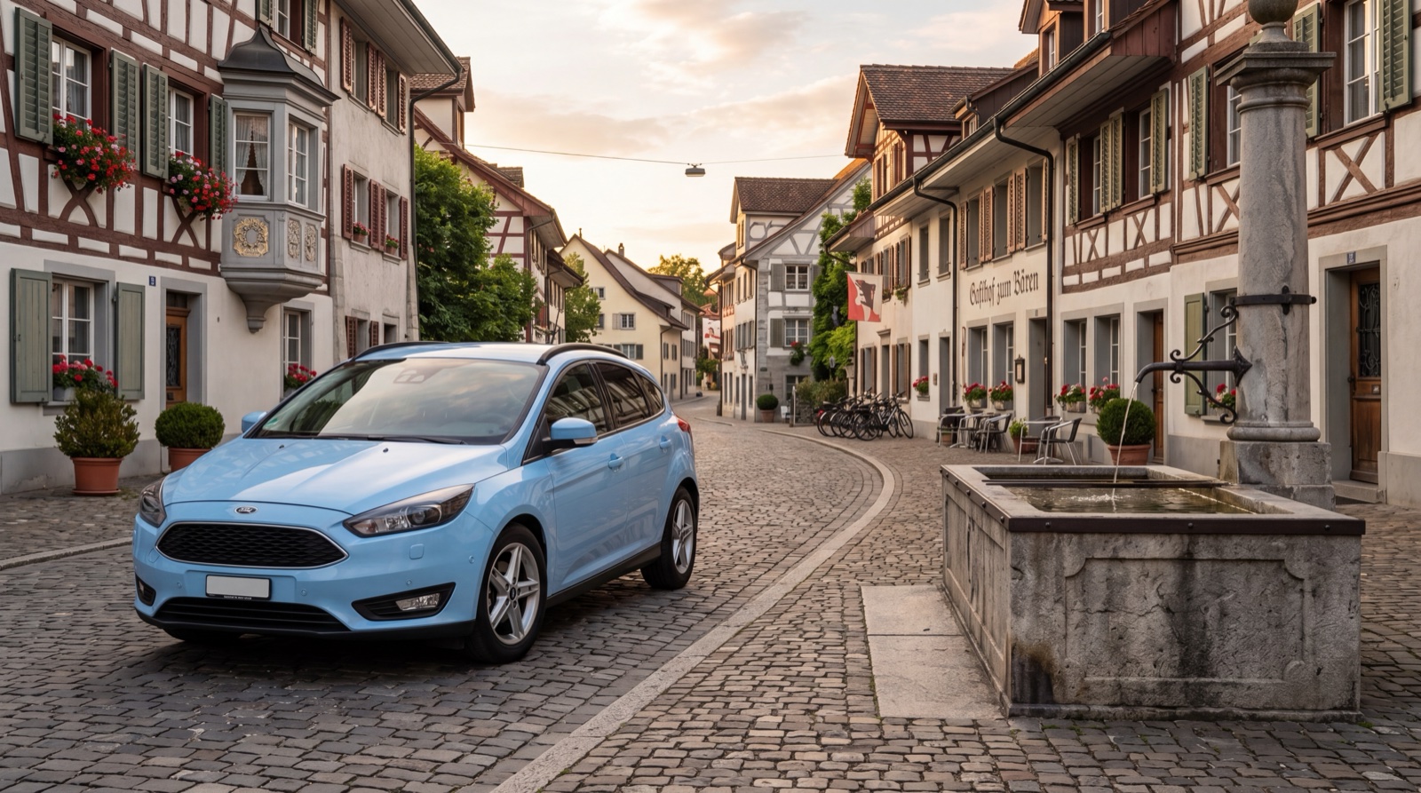 Drive Cat Auto-Abo, Schlüsselübergabe SwissCar4rent
